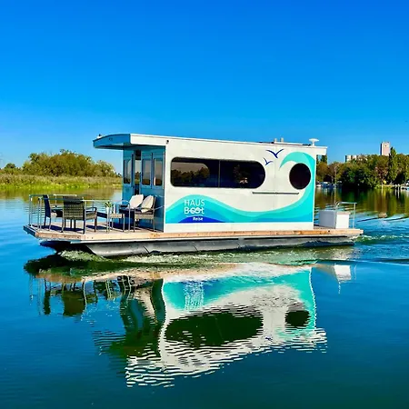 بوتيل Hausboot - Schwimmende Feststehende Direkt Auf Der Havel Mit Weitblick Aufs Wasser كيتسين