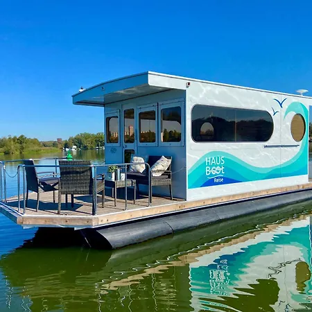 Hausboot - Schwimmende Feststehende Direkt Auf Der Havel Mit Weitblick Aufs Wasser * Кецин