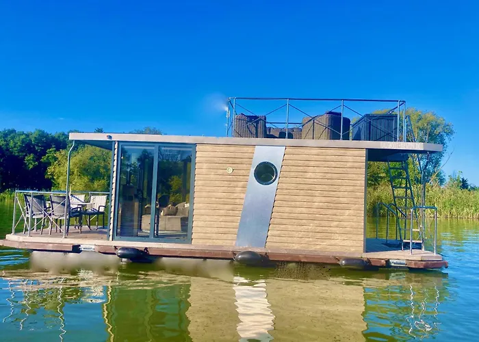 Tekne Hausboot - Schwimmende Feststehende Direkt Auf Der Havel Mit Weitblick Aufs Wasser *