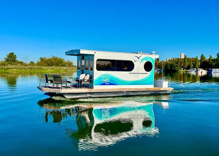 Tekne Hausboot - Schwimmende Feststehende Direkt Auf Der Havel Mit Weitblick Aufs Wasser Ketzin