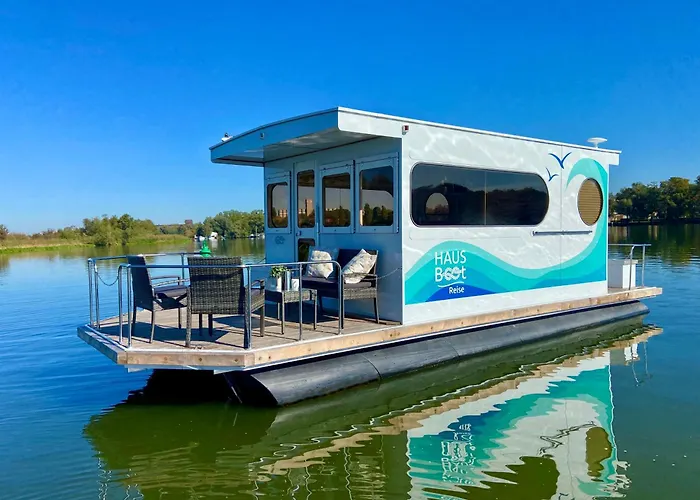 Hausboot - Schwimmende Feststehende Direkt Auf Der Havel Mit Weitblick Aufs Wasser * Ketzin