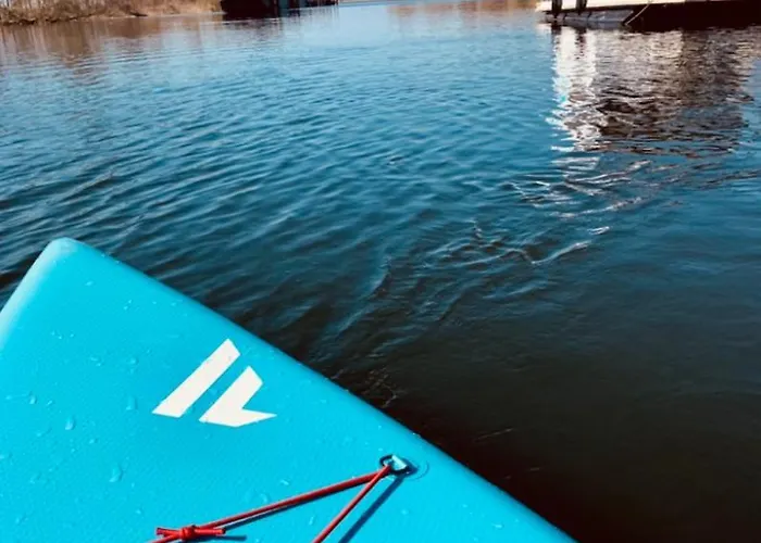 Tekne Hausboot - Schwimmende Feststehende Direkt Auf Der Havel Mit Weitblick Aufs Wasser